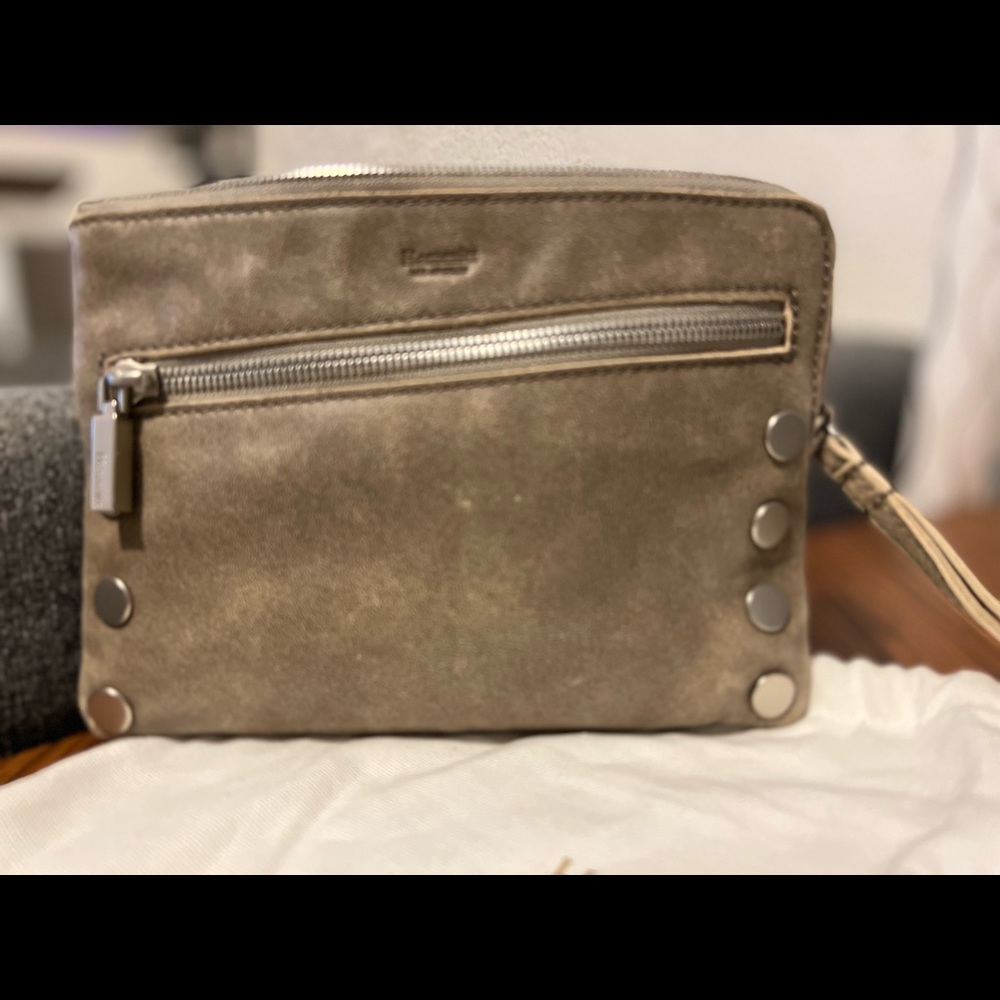 Hammitt Nash in Pewter/silver- like new!!